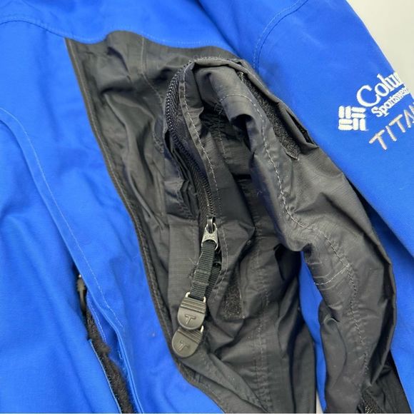 Columbia Titanium Men’s Large Ski Snowboard Jacket Omni-Tech Weatherproof Winter - Picture 4 of 11